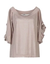 Liu •jo Sweaters In Pale Pink
