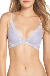 Natori Feathers Underwire Contour Bra In Purple Rose