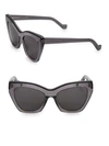 LOEWE 55MM Cat Eye Sunglasses