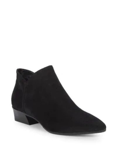 Aquatalia Farida Suede Ankle Boots In Black