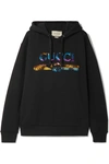 GUCCI Sequin-embellished cotton-jersey hoodie