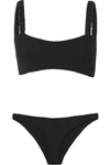HUNZA G ANEKSI RIBBED SEERSUCKER BIKINI
