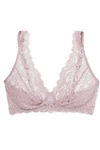 HANRO MOMENTS STRETCH-LACE UNDERWIRED SOFT-CUP BRA