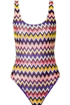 MISSONI MARE CROCHET-KNIT SWIMSUIT