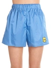 PRADA PRADA LOGO MINI SHORTS