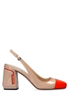 PRADA PRADA RESORT SLINGBACK PUMPS