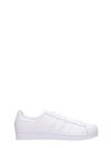 ADIDAS ORIGINALS SUPERSTAR FOUNDATION WHITE LEATHER SNEAKERS,10793289