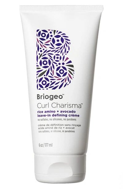 Briogeo Curl Charisma Rice Amino + Avocado Leave-in Defining Cream 6 oz/ 177 ml In Colourless