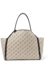 STELLA MCCARTNEY THE FALABELLA CANVAS-JACQUARD TOTE