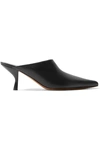 THE ROW BOURGEOISE LEATHER MULES