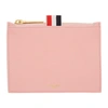THOM BROWNE THOM BROWNE PINK SMALL POUCH