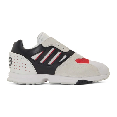 Y-3 Lace-up Panel Sneakers - 白色 In White