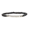 ALEXANDER MCQUEEN ALEXANDER MCQUEEN BLACK AND GREY BEAD SKULL BRACELET