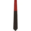 ALEXANDER MCQUEEN ALEXANDER MCQUEEN 黑色 AND 红色波点骷髅领带