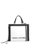 MARC JACOBS THE BOX 29 COLORBLOCK LEATHER SATCHEL - WHITE,M0014537