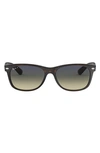 RAY BAN NEW WAYFARER 52MM RECTANGULAR SUNGLASSES,RB213252-P