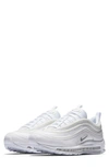 Nike White Air Max 97 Sneakers In White/ Wolf Grey/ Black