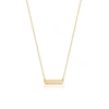 EDGE OF EMBER EDIE GOLD BAR NECKLACE,2985088