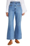 FREE PEOPLE SEASON IN THE SUN JEANS,OB921009