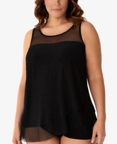 MIRACLESUIT PLUS SIZE MIRAGE TANKINI TOP