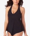 Magicsuit Taylor Racerback Underwire Tankini Top In Black In Black