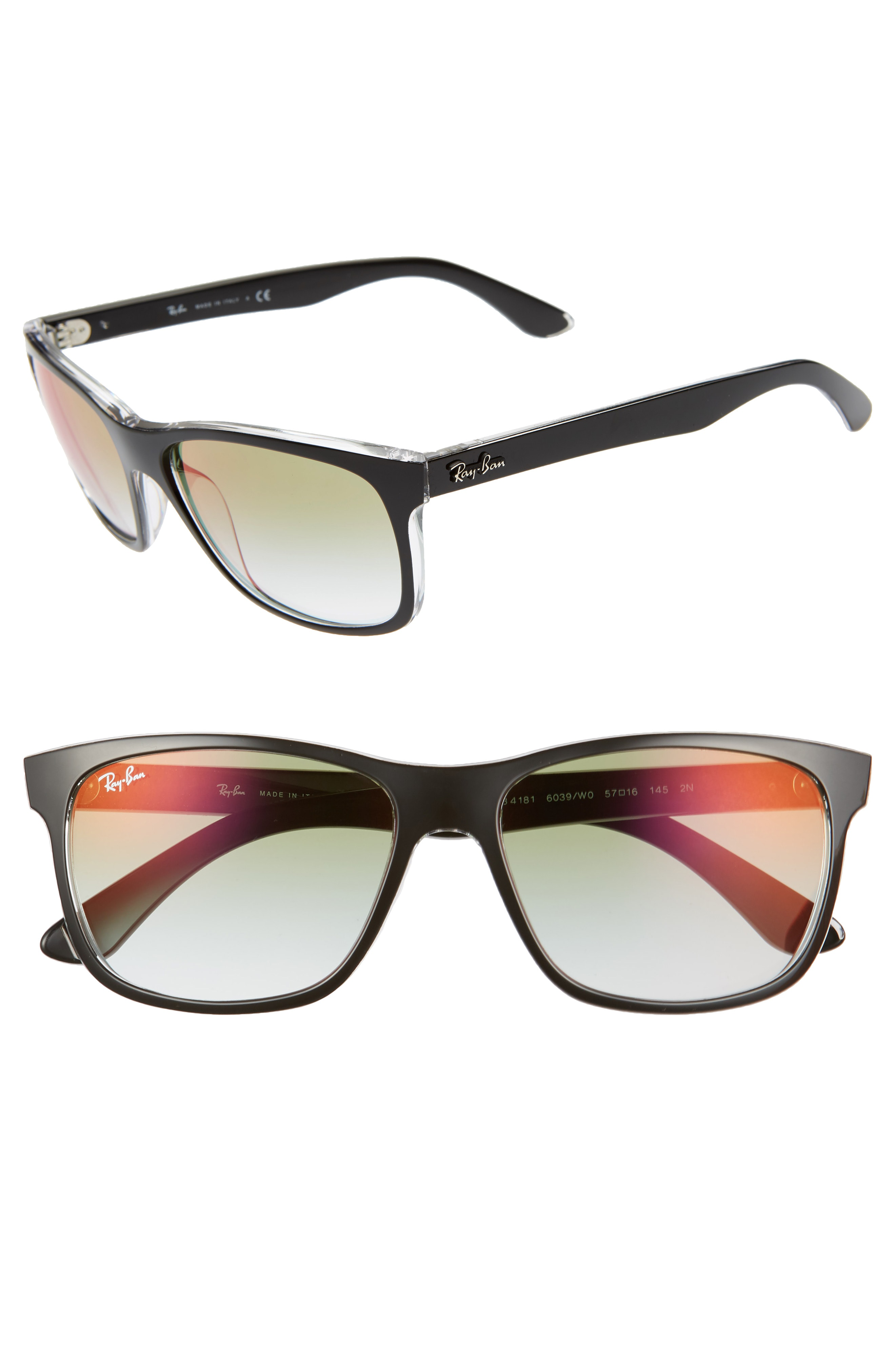 ray ban wayfarer 58mm