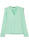 DEREK LAM SILK-CREPE BLOUSE