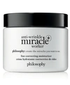 PHILOSOPHY ANTI-WRINKLE MIRACLE WORKER+ LINE-CORRECTING MOISTURIZER, 4-OZ.