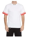 VISION OF SUPER VISION OF SUPER T-SHIRT WITH FLAMES,10794284