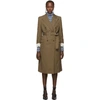 PRADA Brown Belted Trench Coat