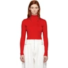 GIVENCHY GIVENCHY RED KNIT 4G TURTLENECK