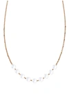 SETHI COUTURE ROSE CUT 9-STONE DIAMOND NECKLACE,CH483