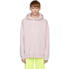 GIVENCHY GIVENCHY PINK EMBROIDERED LOGO HOODIE