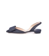 PAUL ANDREW Rhea Bow Slingback in Indigo