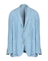 Boglioli Blazer In Sky Blue
