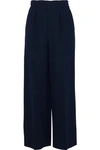 ROLAND MOURET BROADGATE PLEATED WOOL-CREPE CULOTTES,3074457345619579183