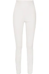 HAIDER ACKERMANN HAIDER ACKERMANN WOMAN LEATHER SKINNY PANTS WHITE,3074457345619865181