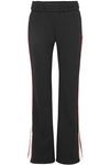 OFF-WHITE STRIPED SATIN-JERSEY TRACK PANTS,3074457345619706899
