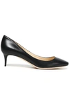 JIMMY CHOO JIMMY CHOO WOMAN LEATHER PUMPS BLACK,3074457345619775312