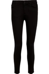 STELLA MCCARTNEY STELLA MCCARTNEY WOMAN MID-RISE SKINNY JEANS BLACK,3074457345619946219