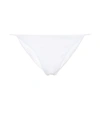 Jade Swim Micro Bare Minimum Bikini Bottoms In White