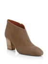 AQUATALIA Emiliana Suede Block Heel Booties