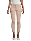 Joie Park Zippered Skinny Pants In Tawny