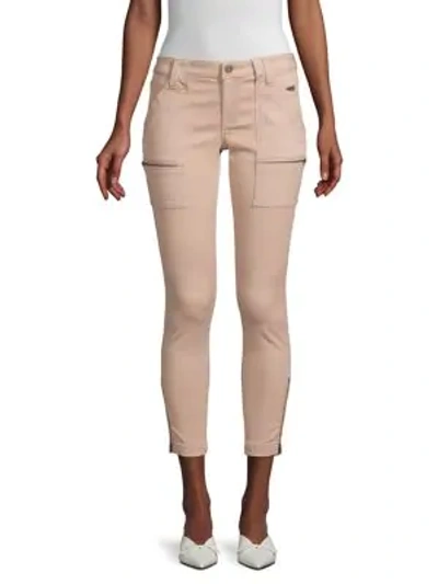 Joie Park Zippered Skinny Pants In Tawny