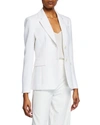 ALTUZARRA TWO-BUTTON CREPE BLAZER,PROD145030212