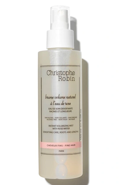 Christophe Robin Instant Volumizing Mist With Rosewater In White