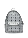 MCM STARK SIDE STUDS METALLIC VISETOS BACKPACK,0400099602655