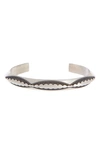 SAINT LAURENT Jonc Fin Cuff Bracelet,559864Y1500