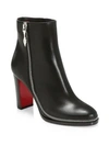 CHRISTIAN LOUBOUTIN Telezip Leather Ankle Boots