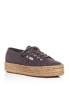 SUPERGA Women's Cotropew Low-Top Platform Sneakers,S00CF20